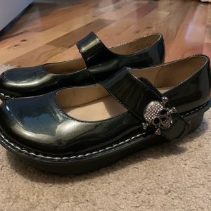 Algeria skull Mary Jane shoes
